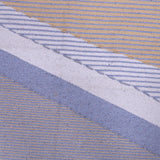 Grey and Yellow, Stripe Pattern, Cotton PEQURA Rug