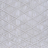 Macrame White Embroidery Cotton Cushion Cover