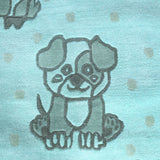 PEQURA Pet Animal Cartoon Hand Tufted Wool Kids Carpet - Rectangle