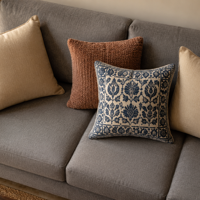 How Interior Designers Actually Style Cushions