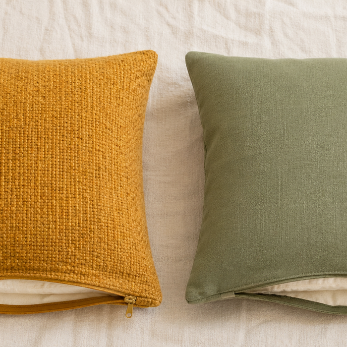 Wool vs Cotton Cushion Covers