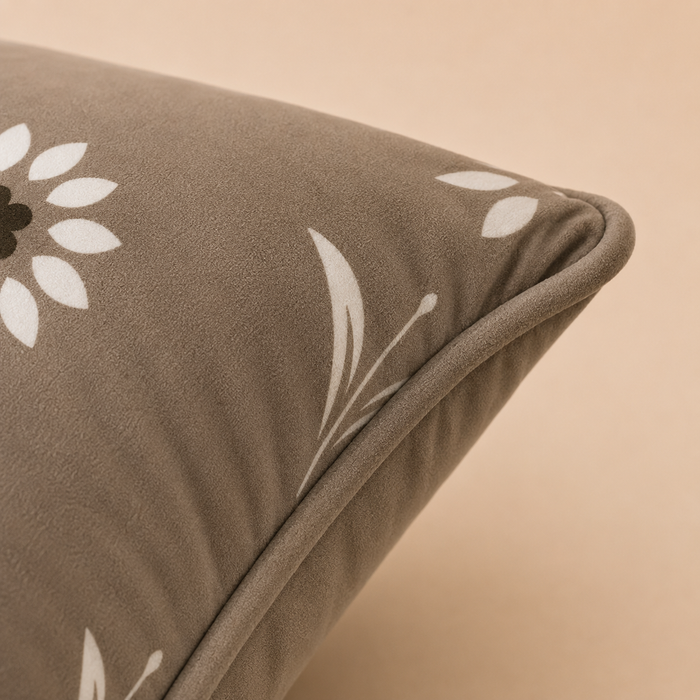 Pack of 2 Floral Printed Cushion Covers – 16 × 16 Inches