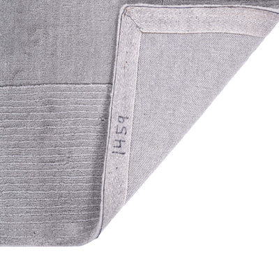 Modern Grey Hand-Tufted Wool Rug – Soft Luxury in a Timeless Hue