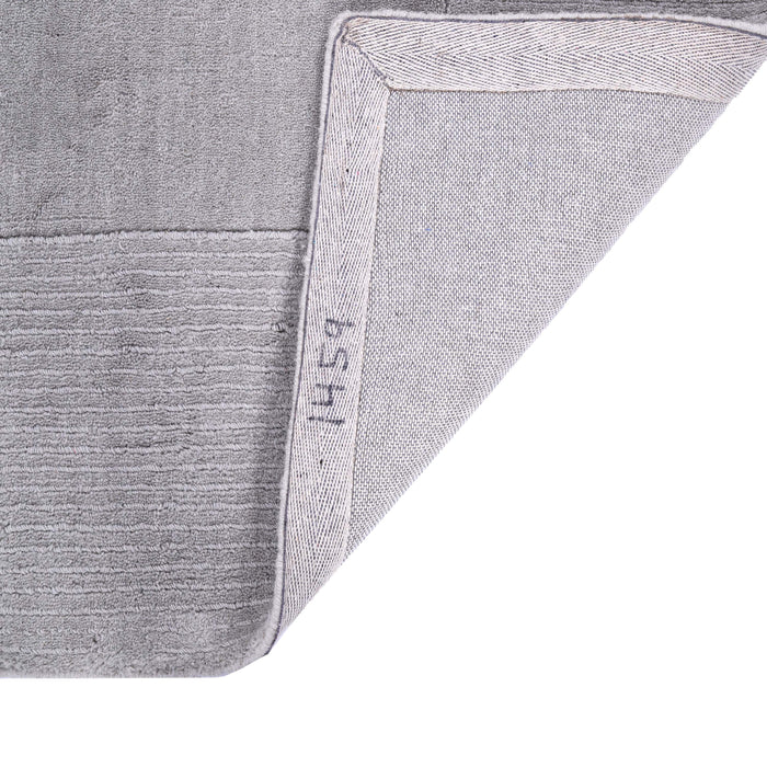 Modern Grey Hand-Tufted Wool Rug – Soft Luxury in a Timeless Hue