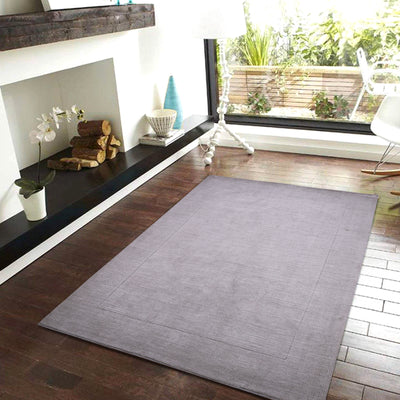 Grey Hand-Tufted Wool Rug – Understated Luxury in Every Thread