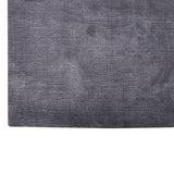 Handmade Charcoal Grey Area Rug – Modern Solid Wool Carpet for Living Room or Bedroom