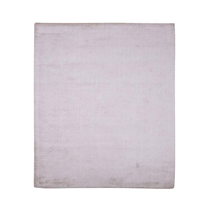 Pequra Handmade Light Grey Wool Area Rug – Soft & Minimalist Carpet for Living Room or Bedroom