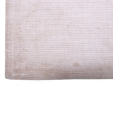 Pequra Handmade Light Grey Wool Area Rug – Soft & Minimalist Carpet for Living Room or Bedroom