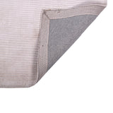 Pequra Handmade Light Grey Wool Area Rug – Soft & Minimalist Carpet for Living Room or Bedroom