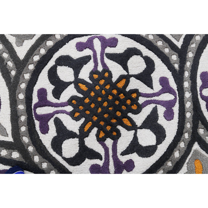 Pequra Harmony Hand Tufted Modern Floral Wool Rug