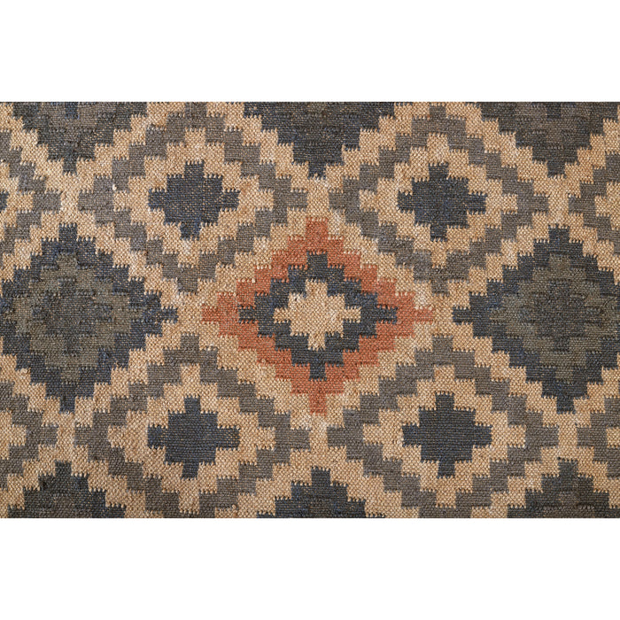 Pequra Handmade and crafted Kilim Jute Rug - Multi color carpets and rugs