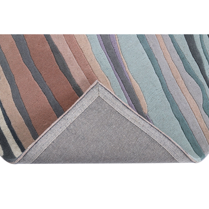 PEQURA Multicolor Hand Tufted Wool Rug-Limited Edition
