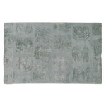 Olive Green Hand-Tufted Viscose Rug – Limited Edition
