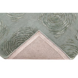 Olive Green Hand-Tufted Viscose Rug – Limited Edition