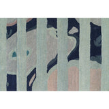 PEQURA Blue and Grey Hand-tufted Wool Rug- Limited Edition