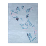 PEQURA Giraffe Hand Tufted Wool Kids Carpet - Rectangle