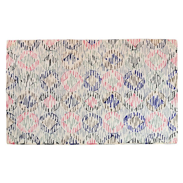 Pequra Hand Tufted wool Loop Rug