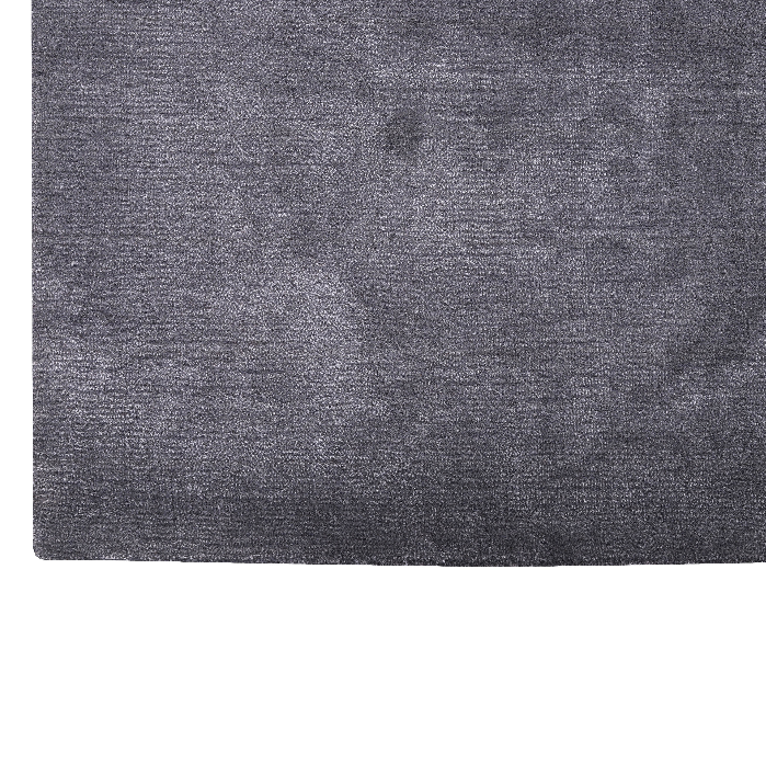 PEQURA Dark Textured Wool Rug – Handwoven Modern Minimalist Wool Carpet (5x8 ft)