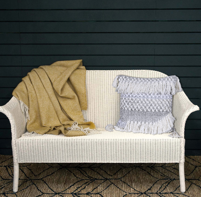 Neutral Tufted Cushion Covers (Set of 2)