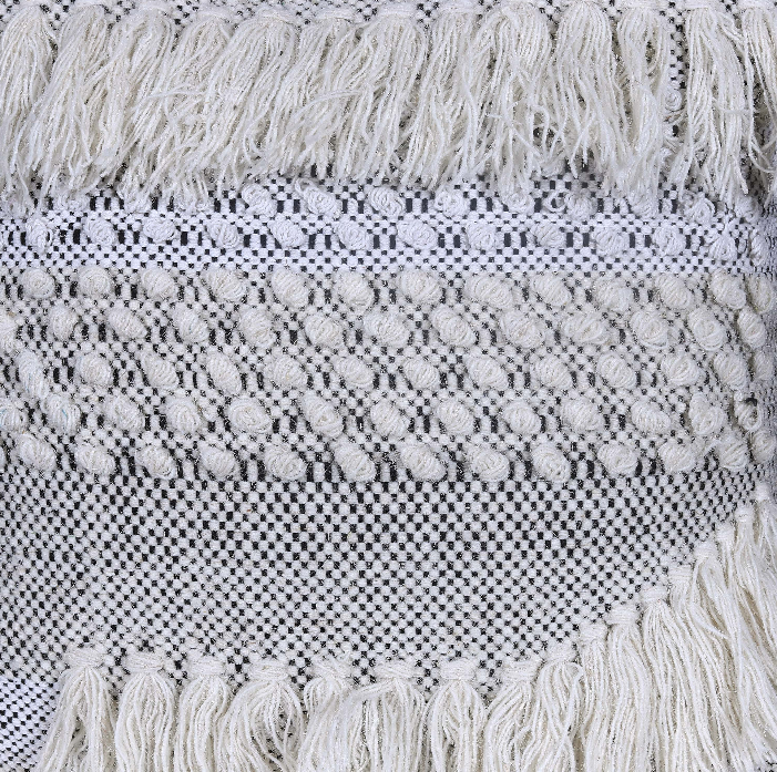 Neutral Tufted Cushion Covers (Set of 2)