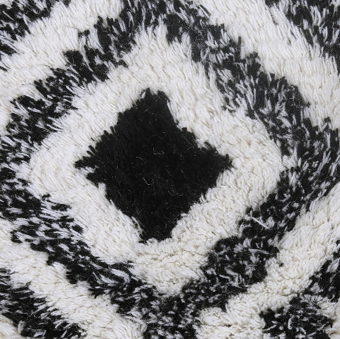 Black-White Diamond Cushion Covers (Set of 2)