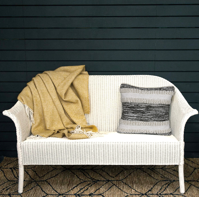 Black & White Pom-Pom Cushion Covers (Set of 2)