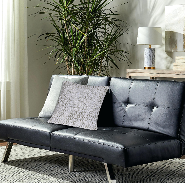 Soft Grey Crochet Cushion Covers (Pack of 2)