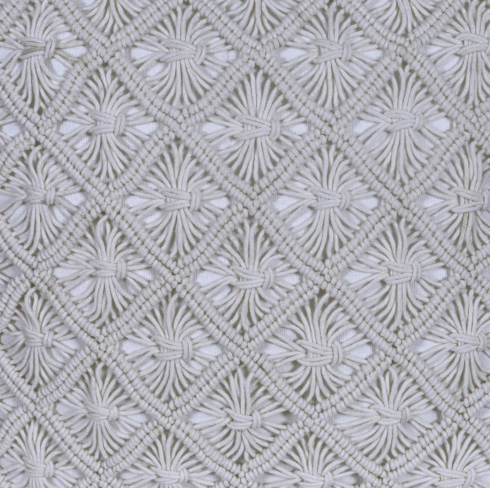 Soft Grey Crochet Cushion Covers (Pack of 2)