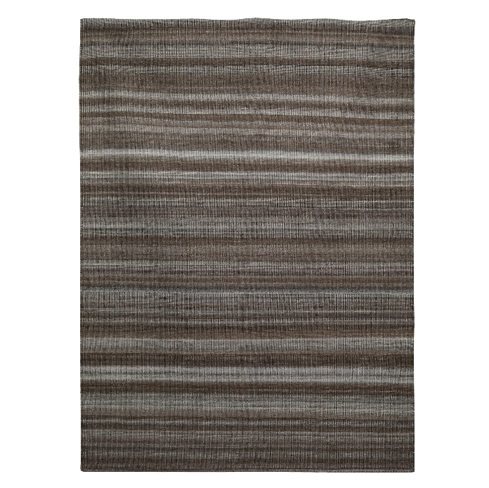 Wool Rug – Wavy Earth-Tone Handwoven Design