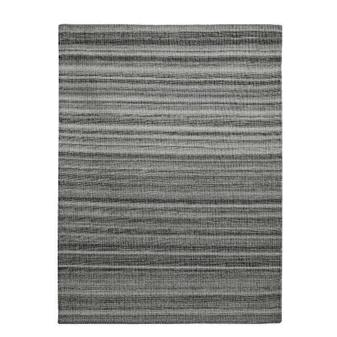 Wool Rug – Irregular Gradient Stripe Design