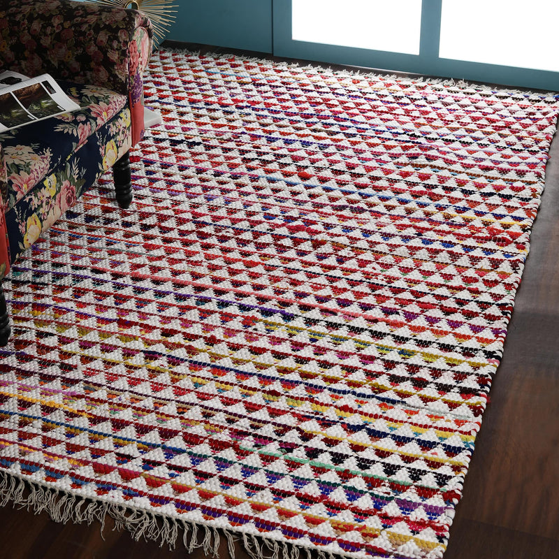 Multi-coloured, Hand-woven PEQURA Carpet