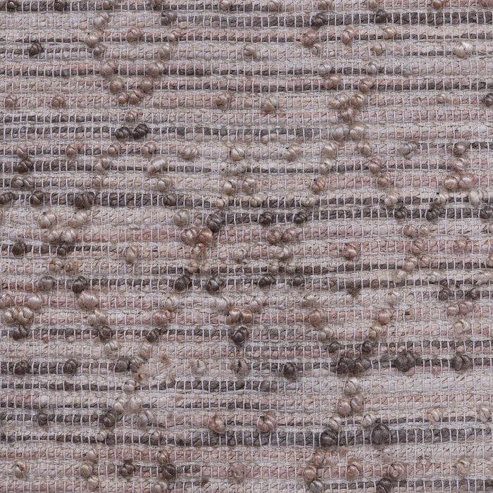 Natural Brown, Hand-woven, Rectangle PEQURA Rug