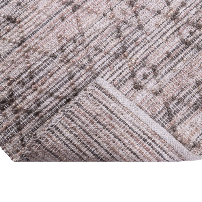 Natural Brown, Hand-woven, Rectangle PEQURA Rug