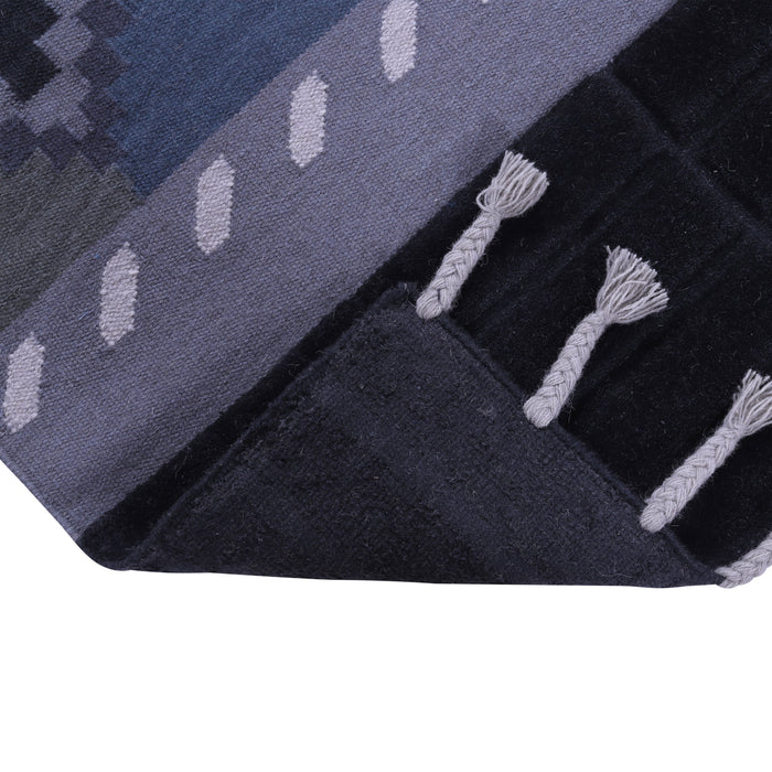 Multi-colour, stylish, Geometric Pattern, Hand-Tufted, Wool Rug