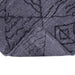 Grey and Black, Rectangle, Geometric Pattern, Wool PEQURA Rug