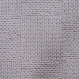 Natural White, Hand-woven, Wool PEQURA Rug