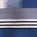 Blue, Black, and Beige, Hand-woven, Rectangle Rug