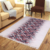 Multi-Colour, Rectangle, Hand-woven Rug.