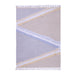 Grey and Yellow, Stripe Pattern, Cotton PEQURA Rug