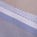 Grey and Yellow, Stripe Pattern, Cotton PEQURA Rug