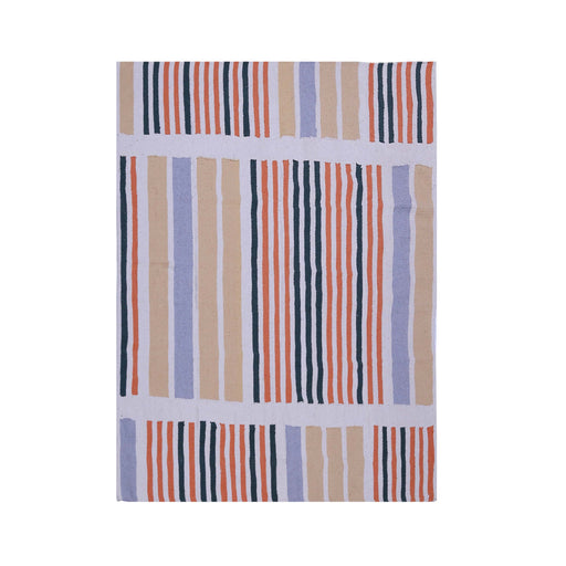 Multi-colour, Cotton, Stripe Pattern, Flat PEQURA Rug