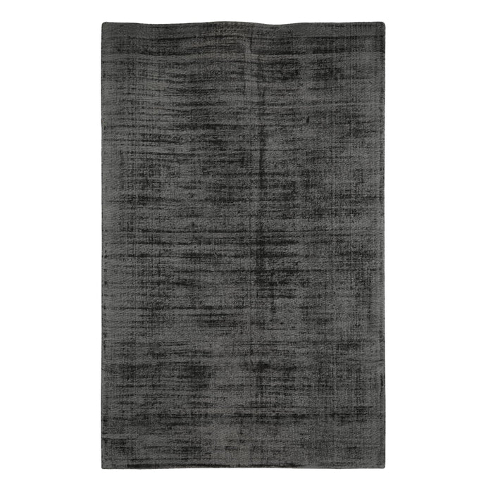 Solid Grey, Abstract, Rectangle PEQURA Rug