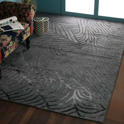 Striped, Viscose, Stencil PEQURA Carpet