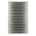 Dark Grey and Off-White, Stripe PEQURA Rug