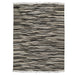 Beige and Brown, Modern Stripe, Hand-woven PEQURA Rug