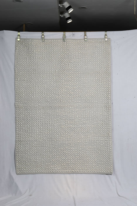Off-White, Hand-made Bubble Wool, PEQURA Rug