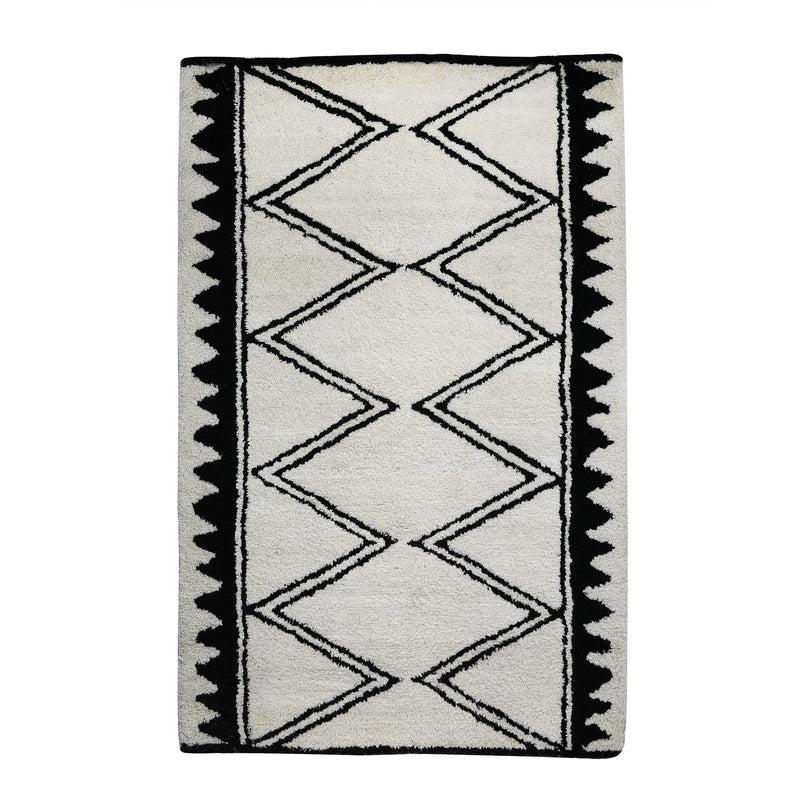 Black and white Designer Rugs, Black and white Designer Carpet