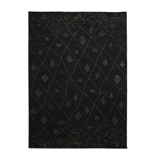 Dark Grey, Tufted, Natural Wool PEQURA Carpet