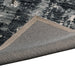 Grey, Abstract Printed, Viscose PEQURA Rug