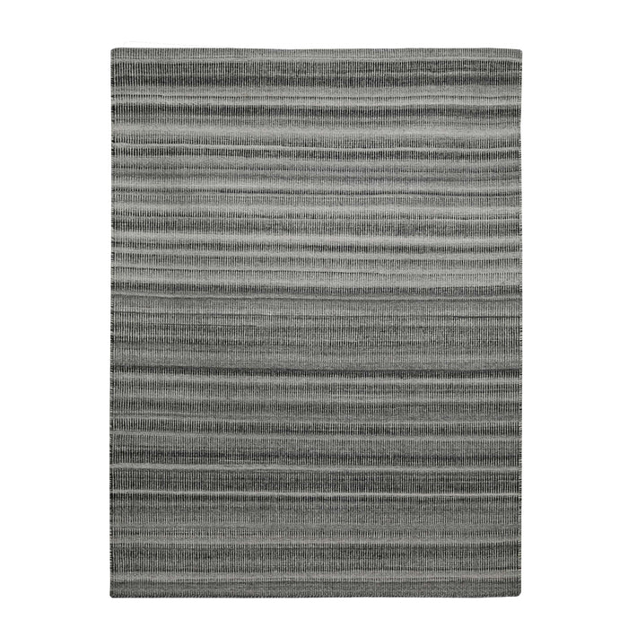 Grey and Beige Plain, Rectangle PEQURA Rug